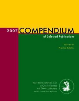 Paperback Compendium of Selected Publications 2007 2v. Set Book