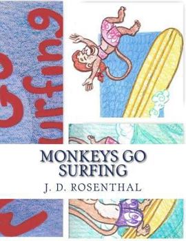 Paperback Monkeys go surfing Book