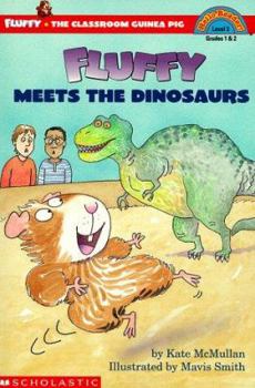 Paperback Fluffy Meets the Dinosaurs Book