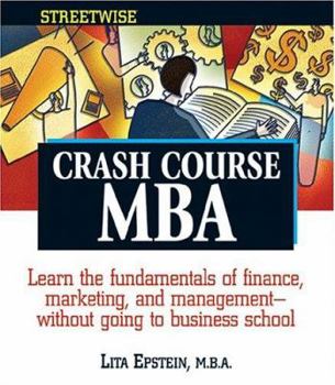 Paperback Streetwise Crash Course MBA Book