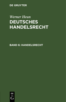 Hardcover Handelsrecht [German] Book