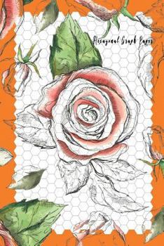 Hexagonal Graph Paper: Hexagon Paper (Small) 0.2 Inches Hexes Radius (6 "x 9") with 120 pages White Paper, Hexes Radius Honey comb paper, Organic ... Composition Notebooks for Game Maps Grid Mats