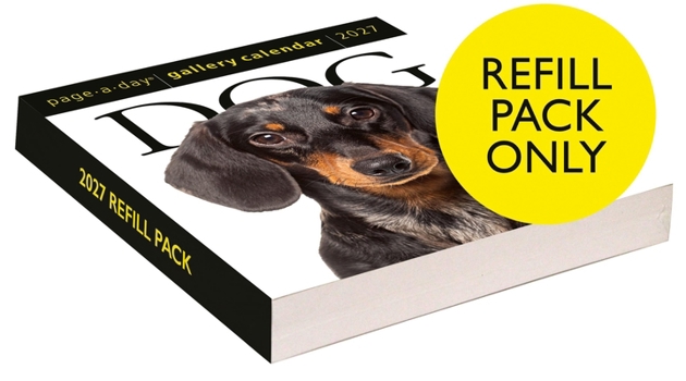 Dog Page-A-Day® Gallery Calendar Refill Pack 2027: An Elegant Canine Celebration