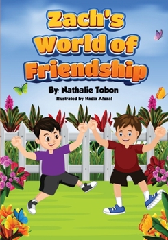 Paperback Zach's World of Friendship [Large Print] Book