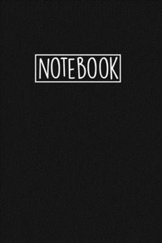 notebook: Black Lined Notebook Journal To Write In, gift for The People Who Love The Color Black (6x9 inches, 110 Pages)