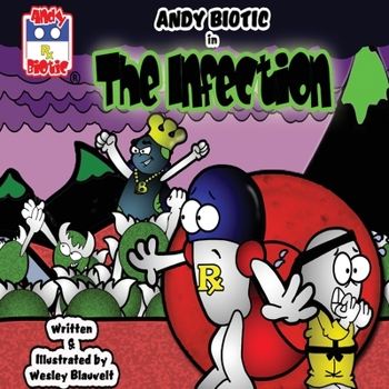 Paperback Andy Biotic in THE INFECTION Book