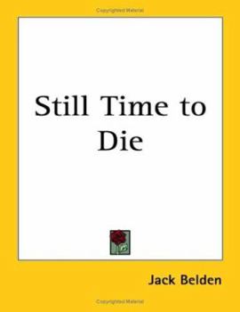 Paperback Still Time to Die Book