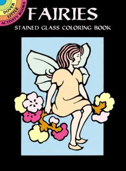 Paperback Fairies Stained Glass Coloring Book