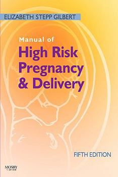 Paperback Manual of High Risk Pregnancy and Delivery Book