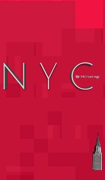 Hardcover NYC iconic Chrysler building ruby red creative blank journal $ir Michael designer limited edition: NYC iconic Chrysler building ruby red creative blan Book
