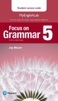 Misc. Focus on Grammar 5 Mylab English Access Code Card Book