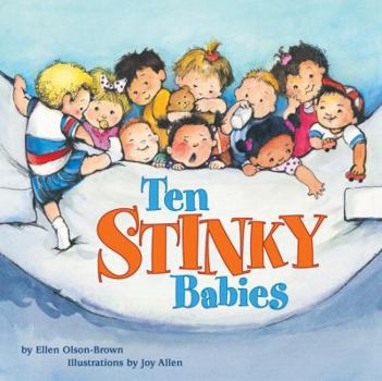 Hardcover Ten Stinky Babies Book