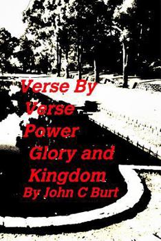 Paperback Verse By Verse - Power, Glory and Kingdom Book