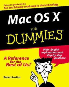 Paperback Mac OS X for Dummies Book