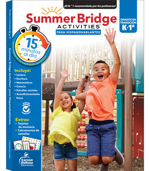 Paperback Summer Bridge Activities Spanish K-1, Grades K - 1 [Spanish] Book