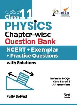 Paperback CBSE Class 11 Physics Chapter-wise Question Bank - NCERT + Exemplar + Practice Questions with Solutions - 3rd Edition Book