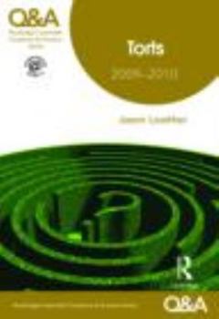 Paperback Q&A Torts 2009-2010 8/E Book