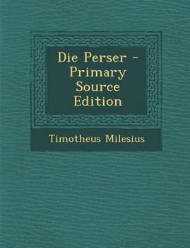 Paperback Die Perser [Greek] Book
