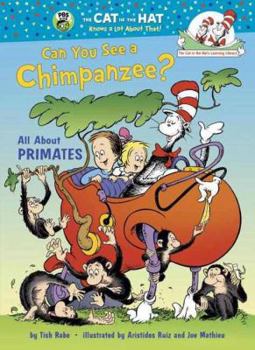 Hardcover Can You See a Chimpanzee?: All about Primates Book
