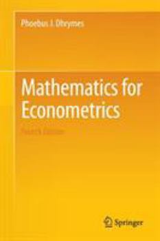 Paperback Mathematics for Econometrics Book
