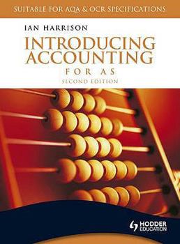 Paperback Introducing Accounting for As. Ian Harrison Book