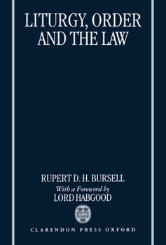 Hardcover Liturgy, Order and the Law Book