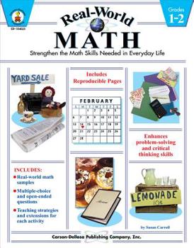 Paperback Real-World Math: Strengthen the Math Skills Needed in Everyday Life, Grades 1-2 Book