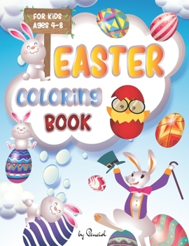 Easter Coloring Book for Kids Ages 4-8: 31 Easter Coloring Pages for Boys and Girls - Easter Books for Kindergarteners - Easter Gift for Kids - Easter