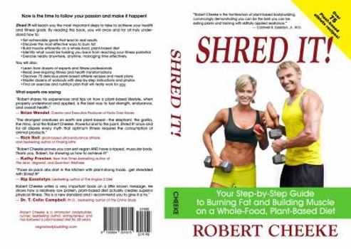 Paperback Shred It!: Your Step-by-Step Guide to Burning Fat and Building Muscle on a Whole-Food, Plant-Based Diet Book