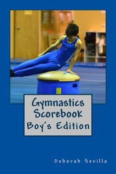 Paperback Gymnastics Scorebook: Boy's Edition Book