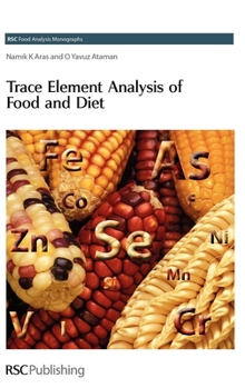 Hardcover Trace Element Analysis of Food and Diet Book