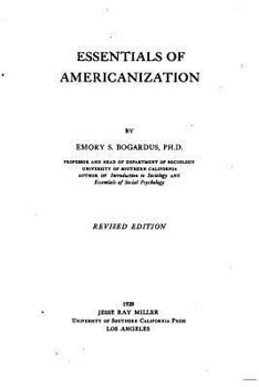 Paperback Essentials of Americanization Book