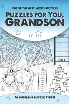 Paperback Puzzles for you, Grandson Book