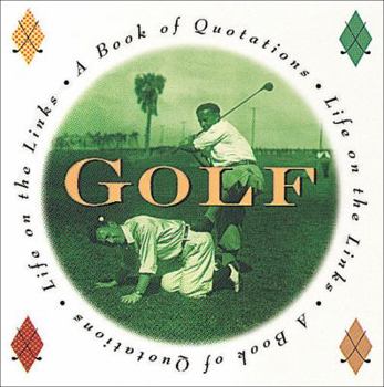Hardcover Golf (Quote-A-Page) Book