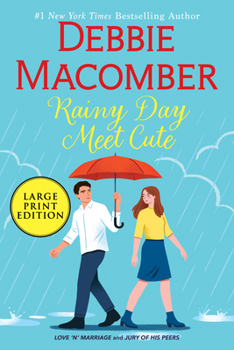 Paperback Rainy Day Meet Cute [Large Print] Book
