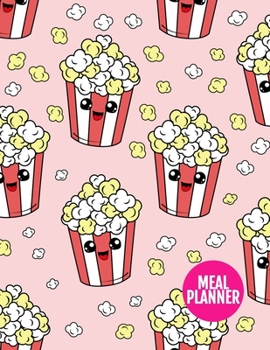 Meal Planner: Cute Year 365 Daily - 52 Week Calendar Meal Planner Daily Weekly and Monthly For Track & Plan Your Meals Food Planning | Large 8.5 x 11 Inch | 110 Pages  - Design Element BT 098821