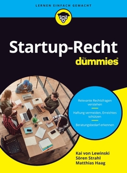 Paperback Startup-Recht für Dummies [German] Book
