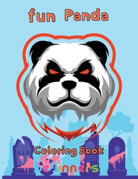 Paperback Fun Panda Coloring Book beginners: 8.5''x11''/ panda coloring book