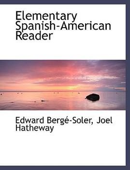 Hardcover Elementary Spanish-American Reader [Large Print] Book