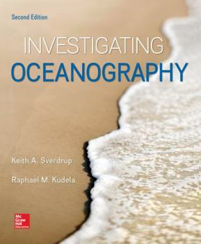 Paperback Investigating Oceanography Book