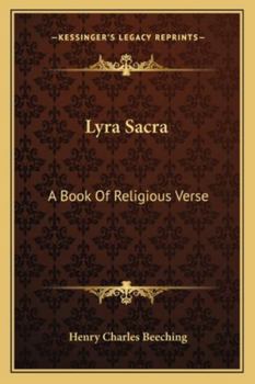 Paperback Lyra Sacra: A Book Of Religious Verse Book