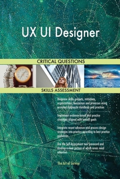 Paperback UX UI Designer Critical Questions Skills Assessment Book