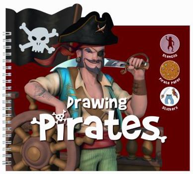 Spiral-bound Drawing Pirates [With Stencils and Paper] Book