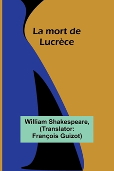 Paperback La mort de Lucrèce [French] Book