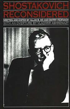 Paperback Shostakovich Reconsidered Book