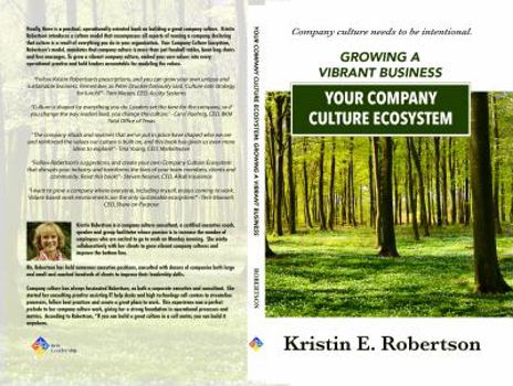 Paperback Your Company Culture Ecosystem: Growing a Vibrant Business Book