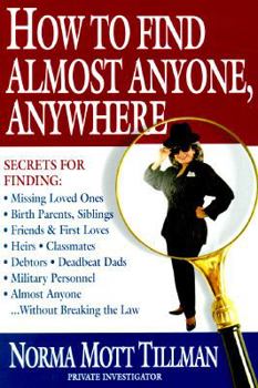 Paperback How to Find Almost Anyone, Anywhere Book