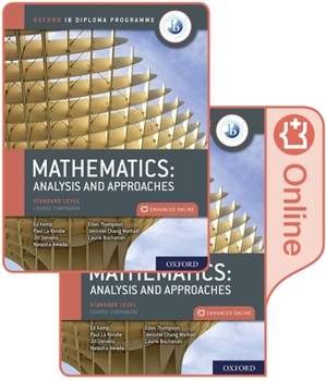 Paperback Oxford IB Diploma Programme IB Mathematics: Analysis and Approaches, Standard Level, Print and Enhanced Online Course Book Pack [With Access Code] Book