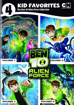 DVD 4 Kid Favorites: Cartoon Network Ben 10 Alien Force Book