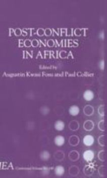 Hardcover Post-Conflict Economies in Africa Book